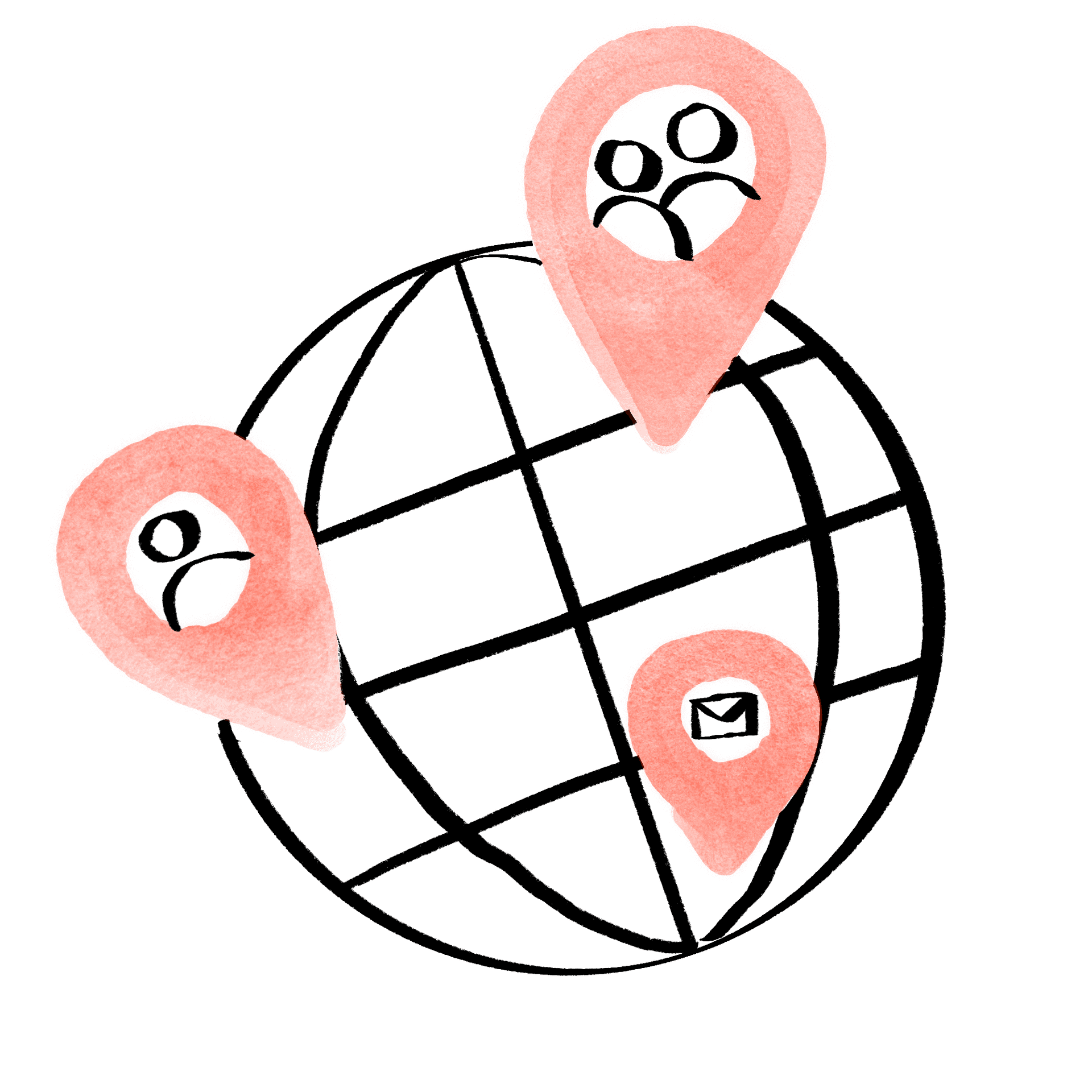 Global infrastructure illustration showing worldwide API connectivity and low-latency PDF generation across continents